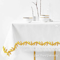 Two Gold leaves elements