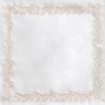 Cream foliage border - 3 sizes