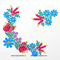 Two Hungarian Machine Embroidery Patterns - 3 sizes