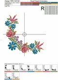 Two Hungarian Machine Embroidery Patterns - 3 sizes