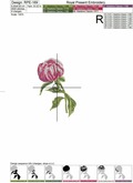 Two Pink Peonies Machine Embroidery Designs