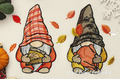 Two Thanksgiving Gnomes Set - 3 sizes