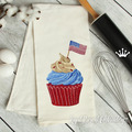 USA Flag Cupcake - 4 sizes