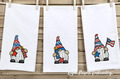 USA Patriotic Gnomes Machine Embroidery Designs