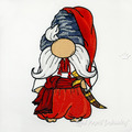 Ukrainian Gnome Cossack Machine Embroidery Design - 4 sizes