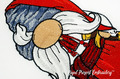 Ukrainian Gnome Cossack Machine Embroidery Design - 4 sizes