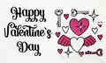 Valentine's Day Ornament Machine Embroidery Designs