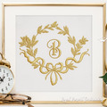 Vintage Baroque ornamental frame - 3 sizes