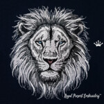 Lion Portrait - 6 sizes