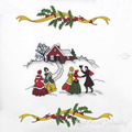 Vintage Winter Scene Set - 4 sizes
