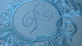 Vintage baroque frame with crown - 4 sizes