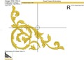 Vintage damask element - 6 sizes