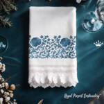 Fragment of Border Single-Color Roses - 4 sizes