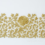 Fragment of Border Single-Color Roses - 4 sizes