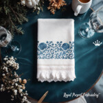 Fragment of Border Single-Color Roses - 4 sizes