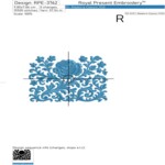 Fragment of Border Single-Color Roses - 4 sizes