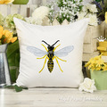 Wasp Machine Embroidery Design - 8 sizes