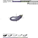 Mini Eggplant, Grapes, Beets, and Plums Machine Embroidery Designs - 5 Sizes