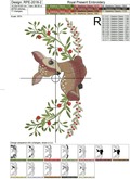 White-Tailed Fawn Machine Embroidery Design - 2 sizes