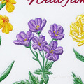 Wildflowers set of Machine Embroidery Designs - 2 sizes