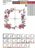Winter Square Border - 5 sizes