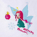 Winter Fairy Machine Embroidery Design - 4 sizes