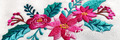 Winter Poinsetia Digital Machine Embroidery Design - 3 sizes