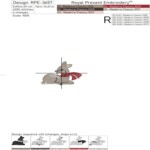 Tiny Bambi Deer in Scarf - 3 sizes