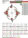 Winter Wreath with bullfinches - 4 sizes