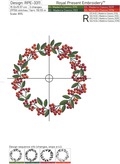 Wreath with 3D Berries - 3 sizes