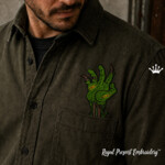 Zombie hand Machine Embroidery Design - 3 sizes