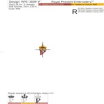 P Tiny Monogram with Crown - 5 sizes