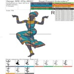 African Girls set mega - 2 sizes