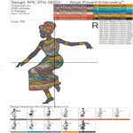 African Girls set mega - 2 sizes