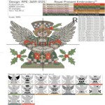 Christmas Angel Drummer set - 4 sizes