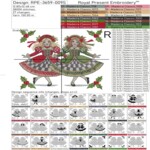 Christmas Dancing Ladies Set - 4 sizes