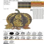 Autumn Baroque Pumpkin - 4 sizes