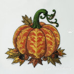 Pumpkin with acorns baroque - 3 sizes