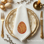 Baroque Easter eggs Set - 3 sizes