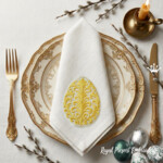 Baroque Easter eggs Set - 3 sizes