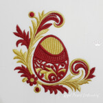 Baroque Easter corner with egg - 2 sizes