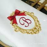 Baroque Frame with Bow - 5 sizes