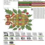 Baroque Checkered Bauble - 3 sizes