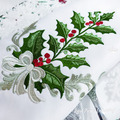 Baroque Holly Corner with bow - 3 sizes
