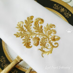 Baroque Oak Leaf and Acorn - 3 sizes