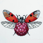 Ladybug Raspberry - 4 sizes
