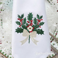 Blooming Holly Christmas design - 3 sizes