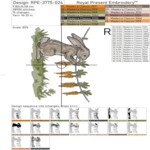 Bunny hangs carrots - 7 sizes