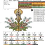 Festive candle with spruce branches and cones - 4 sizes