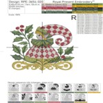 Set of Checkered Christmas Elf medium - 3 sizes